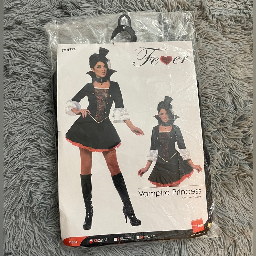 NWT Smiffy’s Fever Womens Vampire Princess Costume